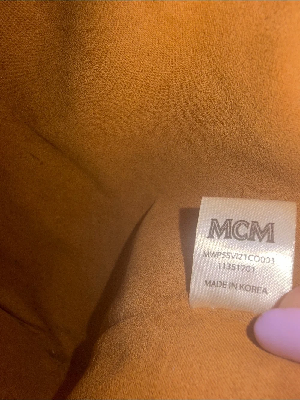MCM Liz Shopper Pouch (or Pochette)